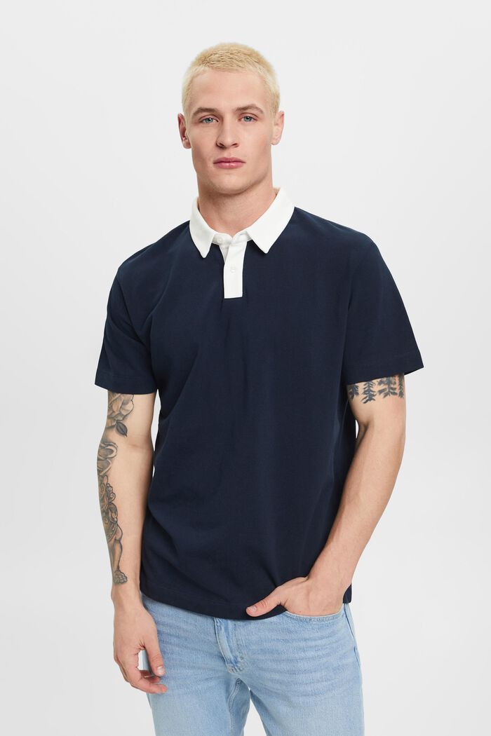 Poloshirt aus Baumwoll-Piqué