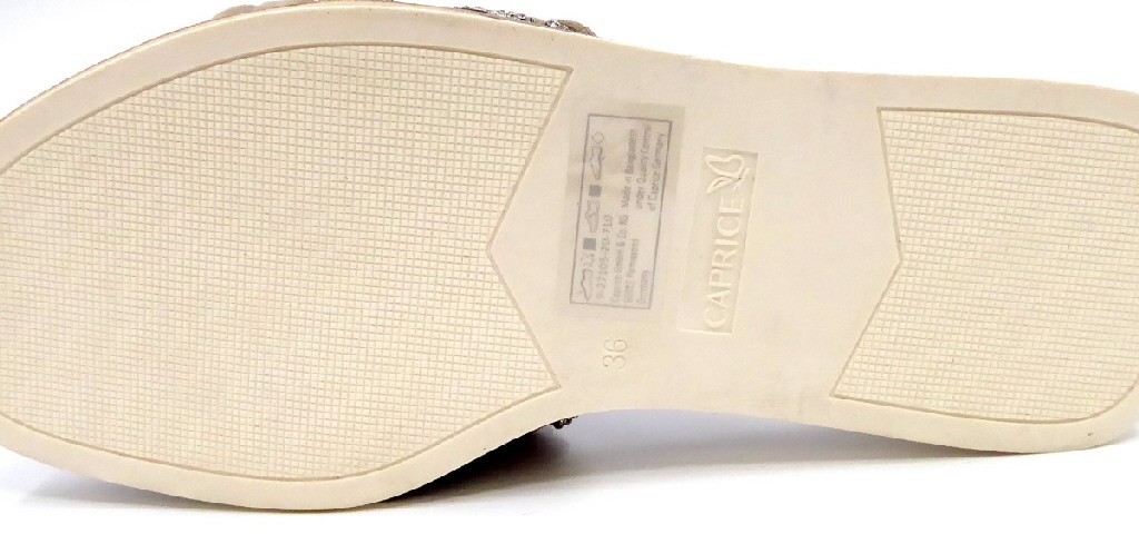 CAPRICE Klassische Sandalen beige