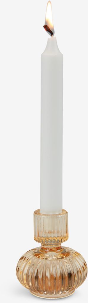 FRODE Lysestake FRODE Ø8xH9cm gul
