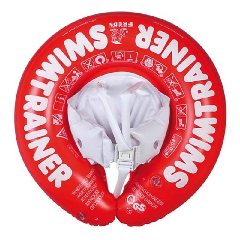 Bouée swimtrainer rouge 3 mois à 4 ans Freds Swim Academy