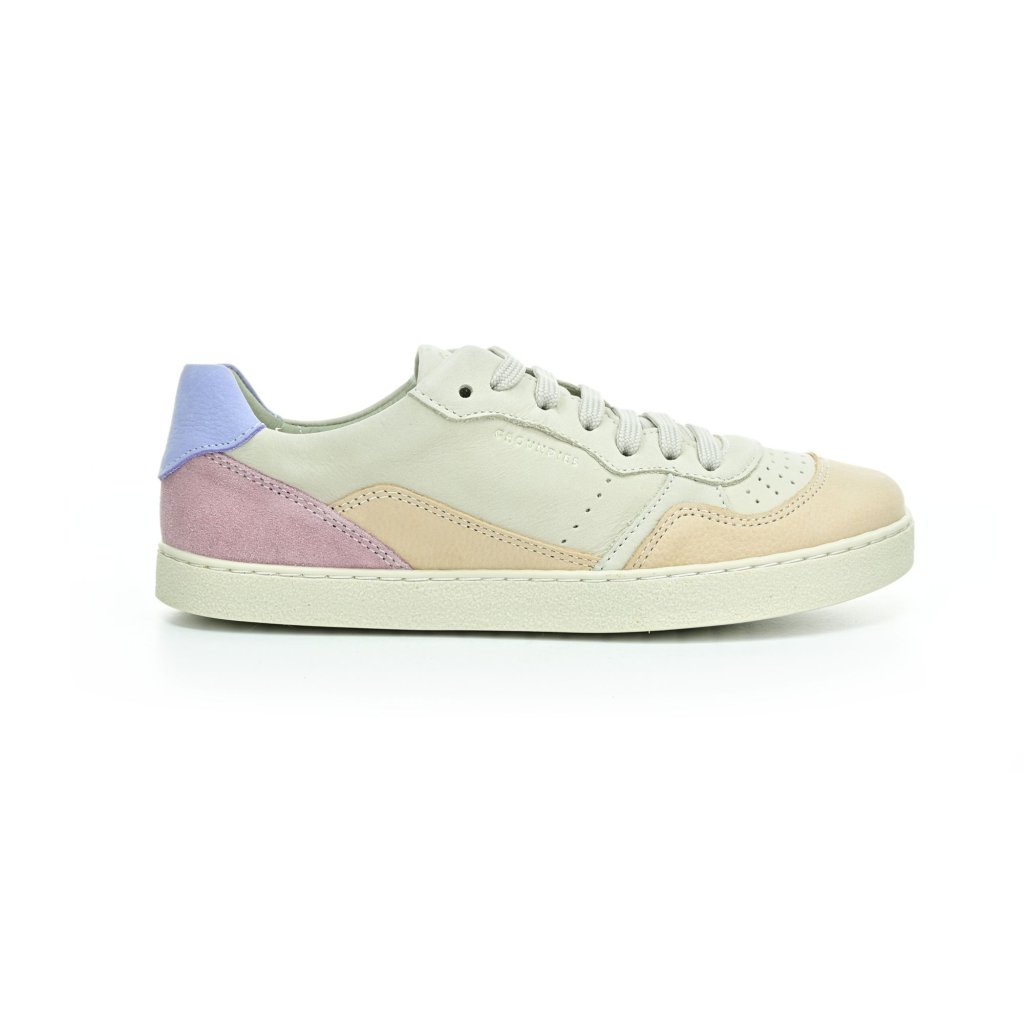 Groundies Nova GS Beige Lavender Barfußsneaker