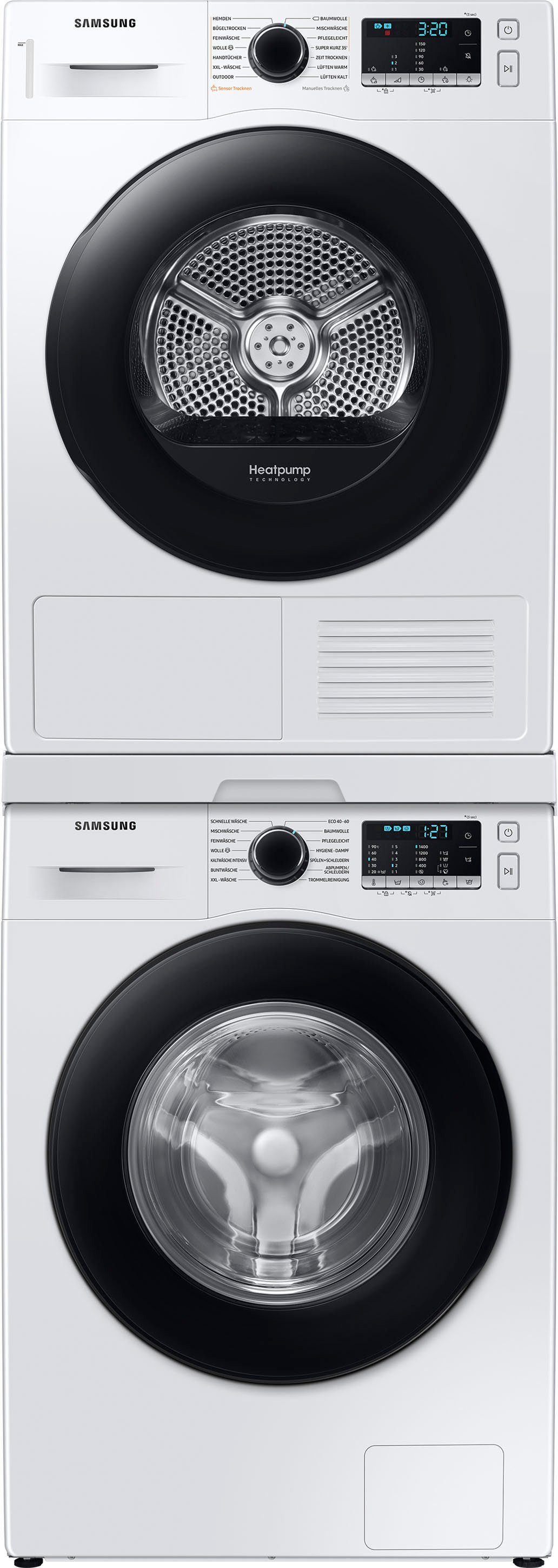 Samsung Wärmepumpentrockner DV81TA220AE/EG, 8 kg, Knitterschutz, 4 Jahre Garantie inklusive