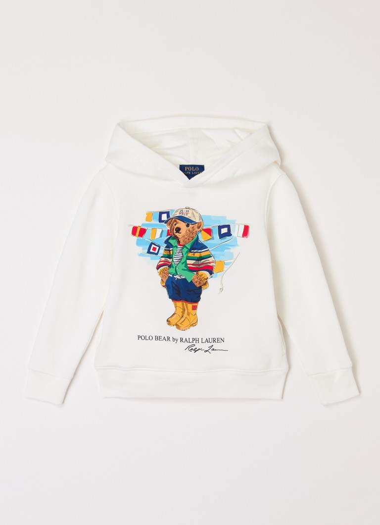 Ralph Lauren kapučjaka ar logotipa apdruku