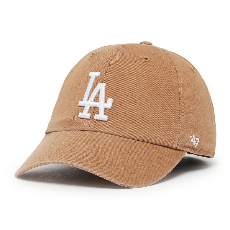 47 Brand MLB Los Angeles Dodgers '47 Clean Up Cap camel