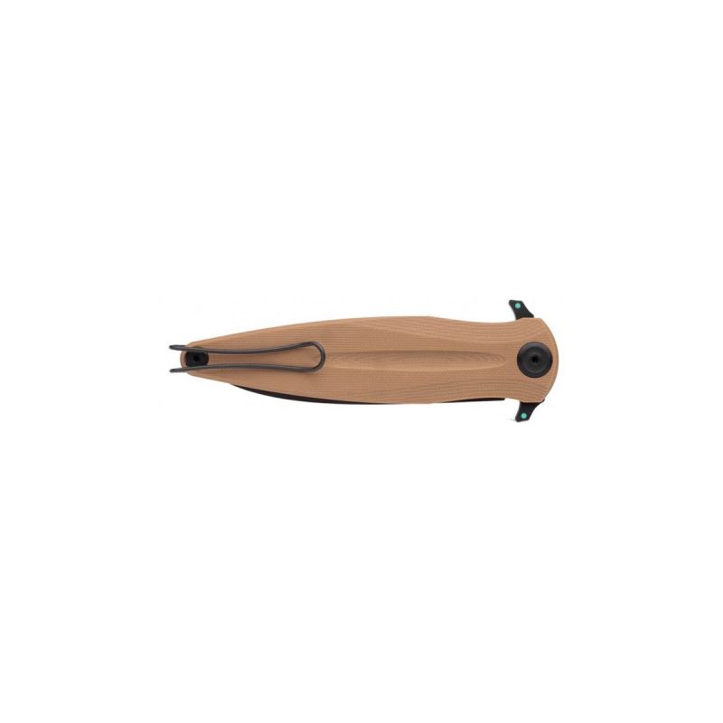 ANV Knives Z400 DLC Black G10 Coyote ANVZ400-007