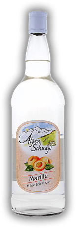 Alpenschnaps Steinbeisser mit Marillenaroma 1,00 Liter Alpenschnaps Steinbeisser mit Marillenaroma 1,00 Liter  1	 Liter - Vol 35%