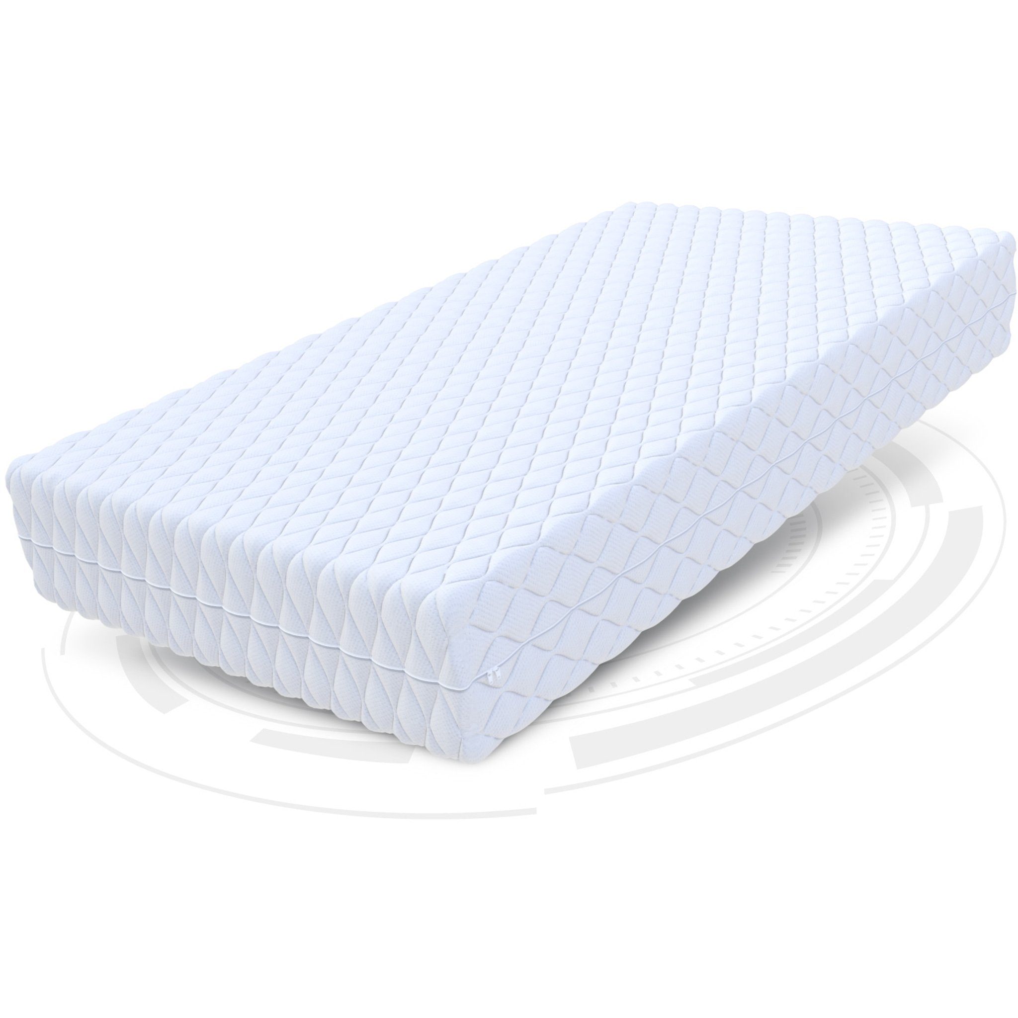 Taschenfederkernmatratze VERO, FDM, 19 cm hoch, (1), Wendematratze, 7 Zonen, H2/H3