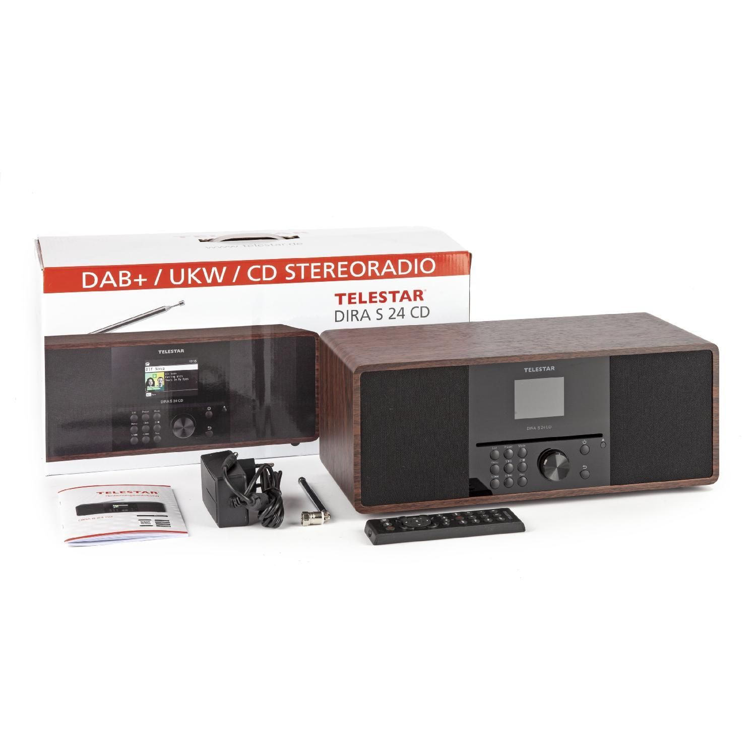TELESTAR DIRA S24 Bluetoothradio mit CD Player