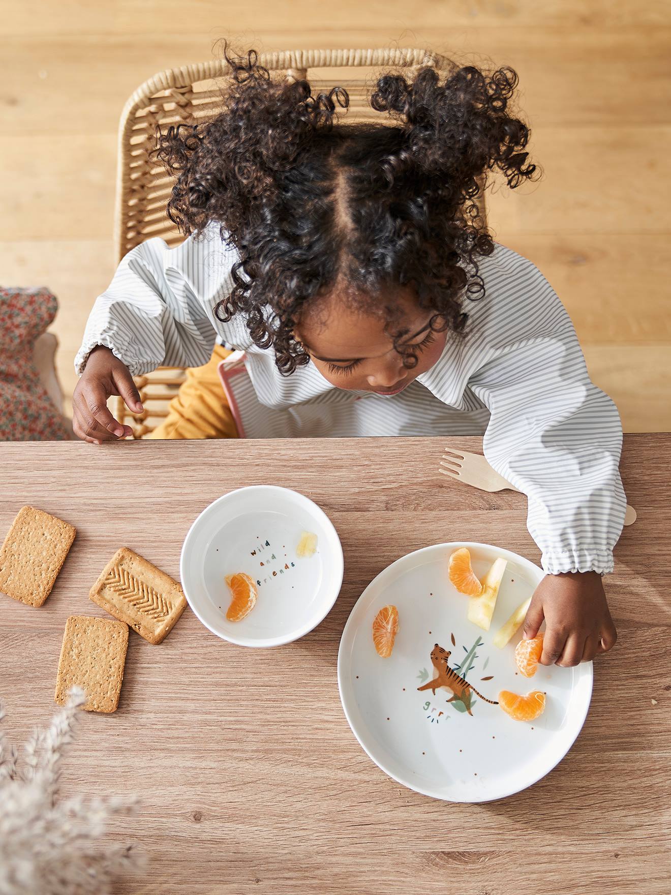 Set vaisselle en céramique et silicone hérissons