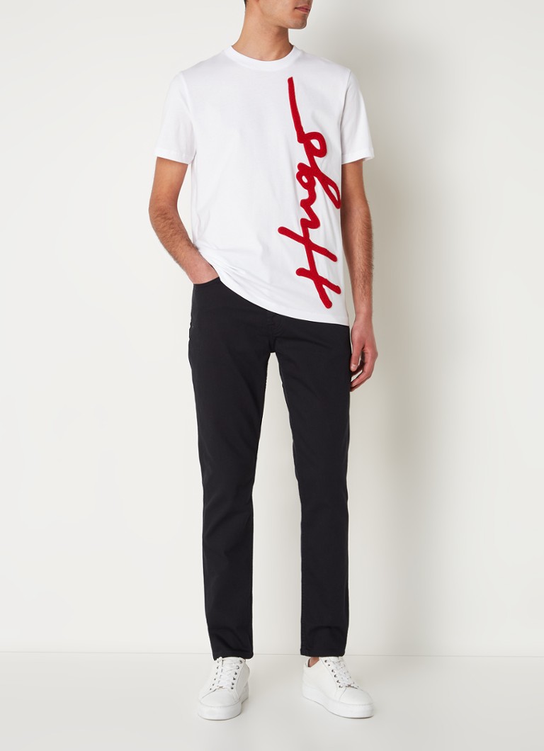 HUGO BOSS Slim fit -farkut värillisellä pesulla