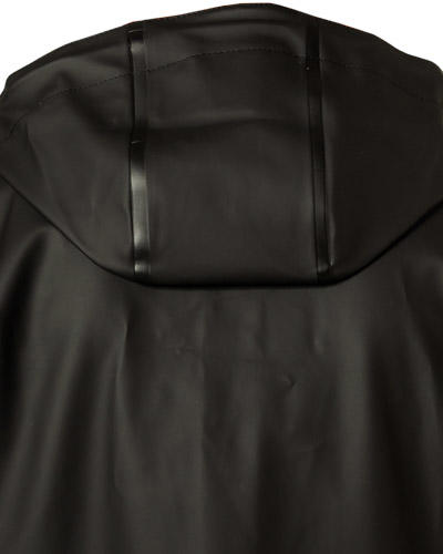 STUTTERHEIM, Regenmantel, PVC wasserdicht, schwarz