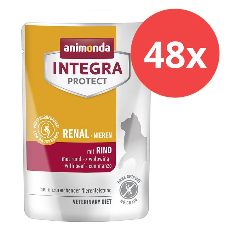 Sparpaket animonda Integra Protect Adult Nieren 48 x 85 g | bitiba