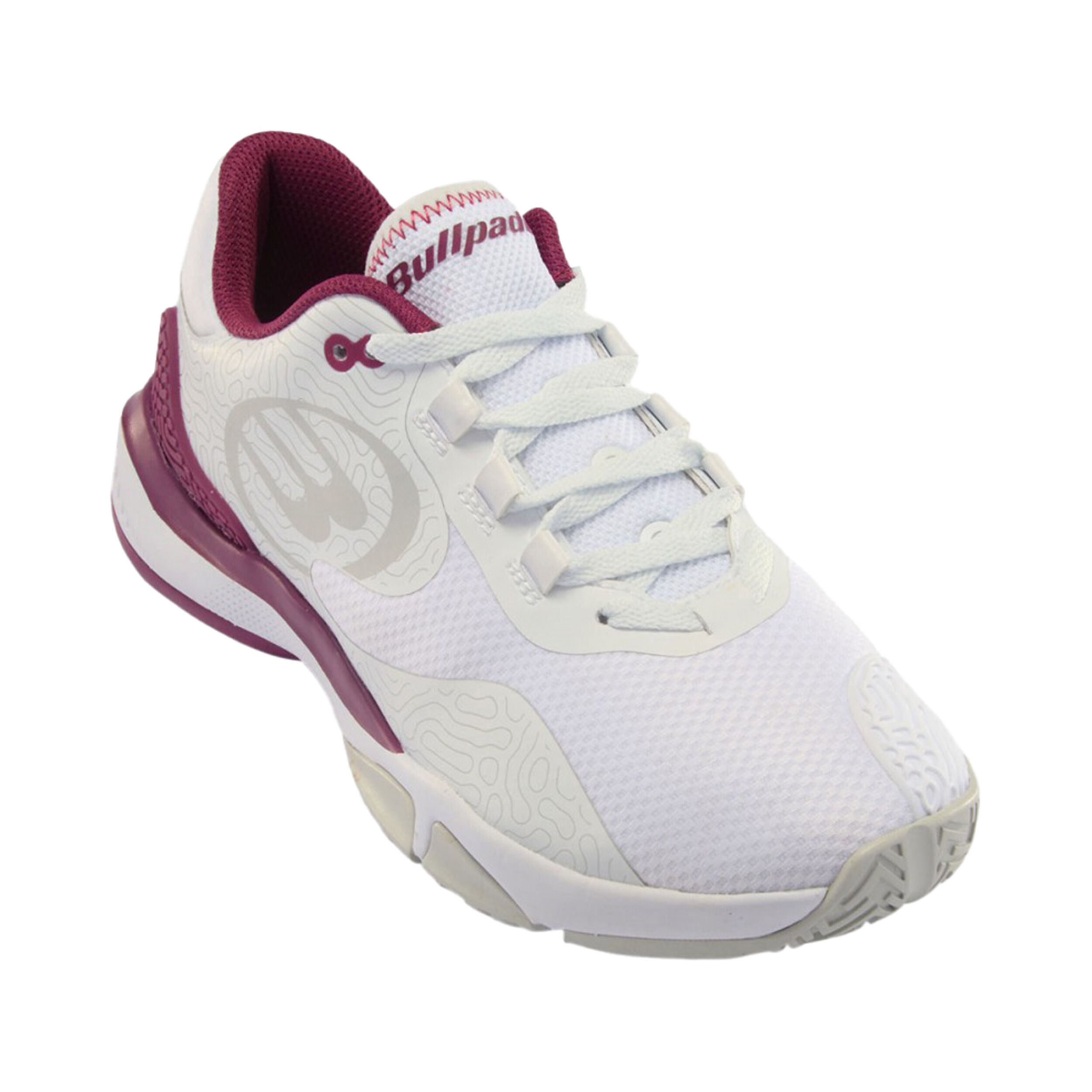 Flow Hybrid Fly 22v Padelschuh Damen - Weiß, Berry