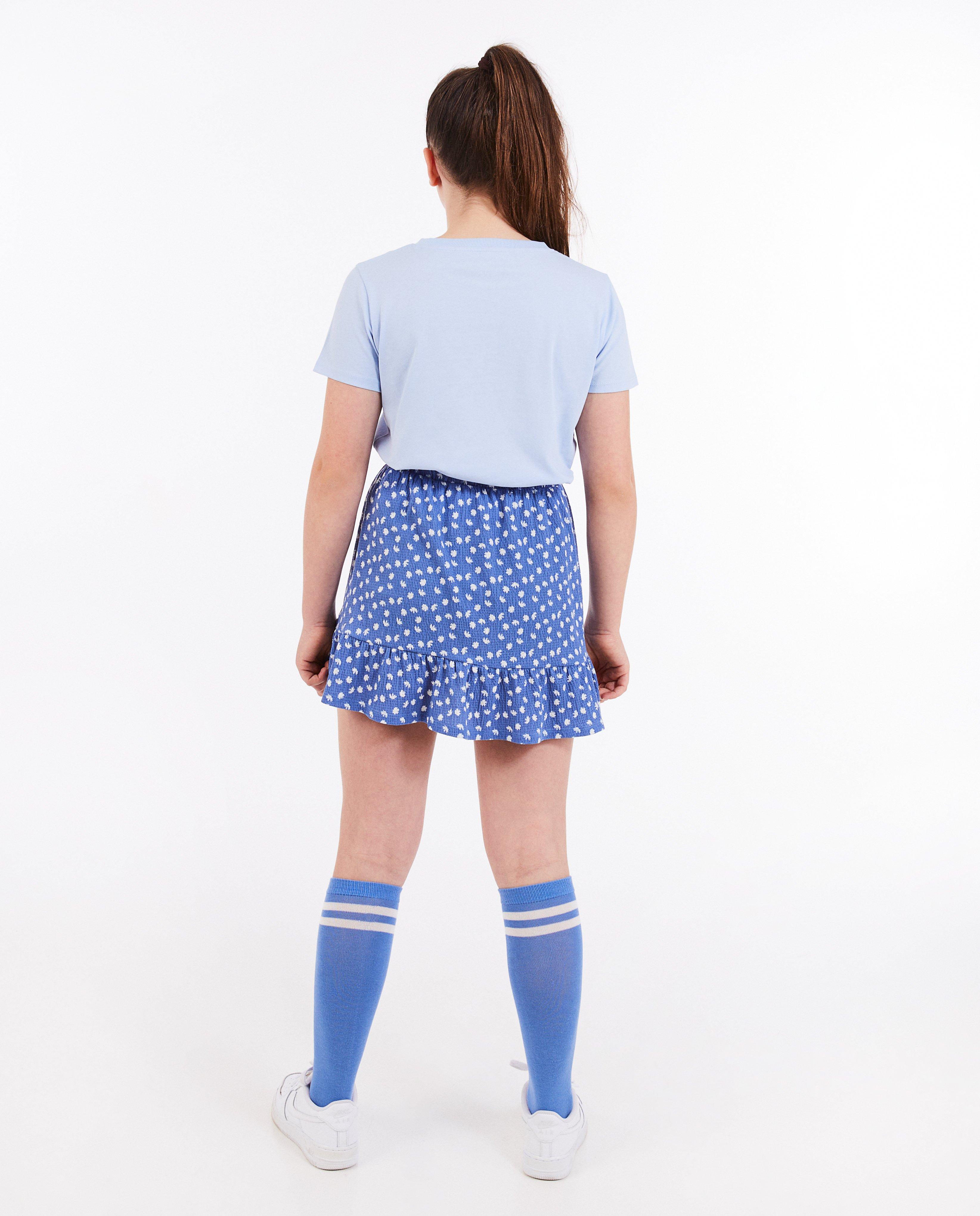 Tricou Besties cu inscripție albastru deschis