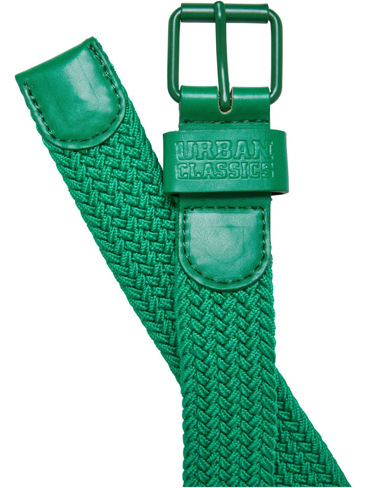 Urban Classics Urban Classics Gürtel in black/bodegagreen günstig kaufen
