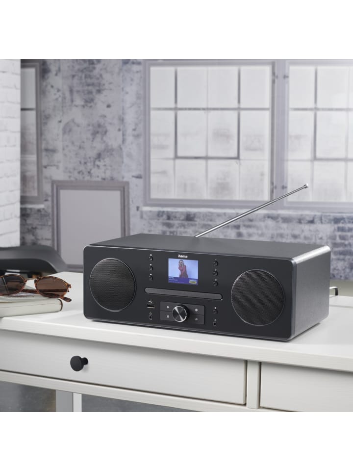 Hama DR1560CBT, DAB /FM/CD/Bluetooth® in Schwarz günstig kaufen onesize