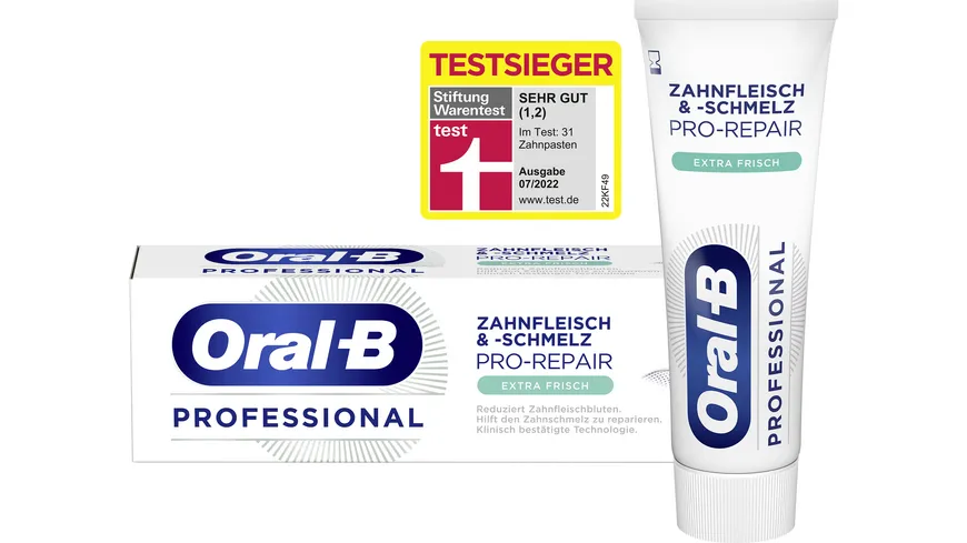 Oral-B Pro-Repair Zahnpasta Professional Zahnfleisch und -schmelz Extra Frisch 75 ml