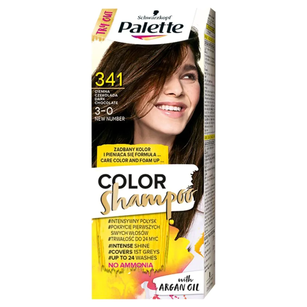 Palette Color шампон 341 тамна чоколада