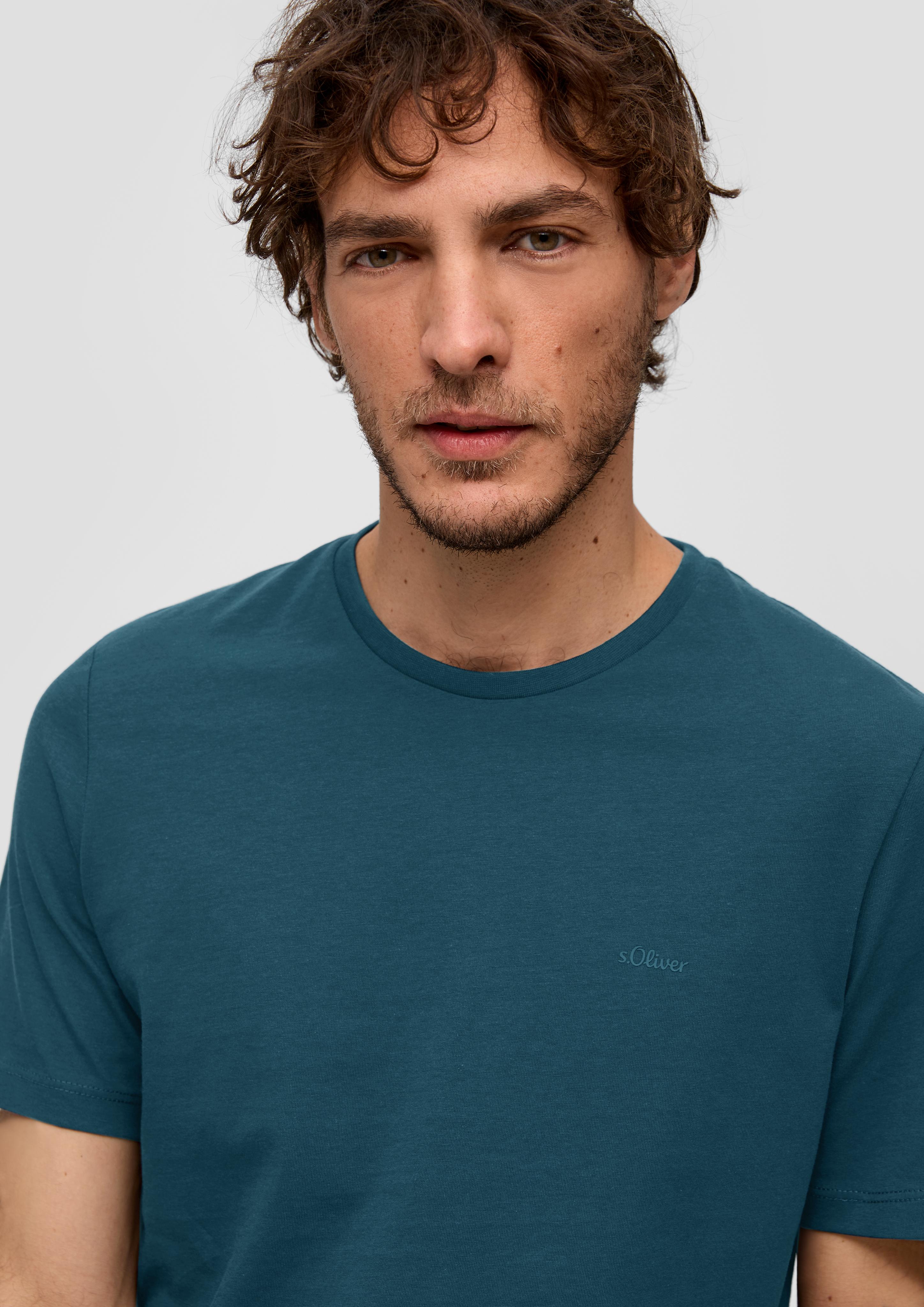 T-Shirt mit Labelprint  2141455-6904