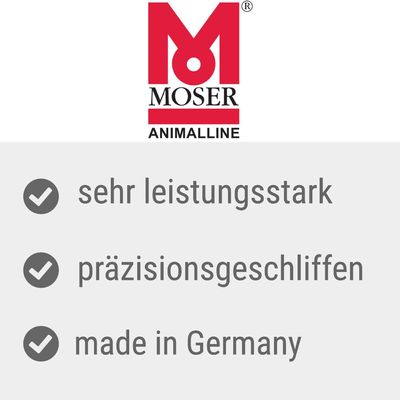 Set Schermaschine Moser max45 (Type 1245) inklusive 2 Aufsteckkämme!