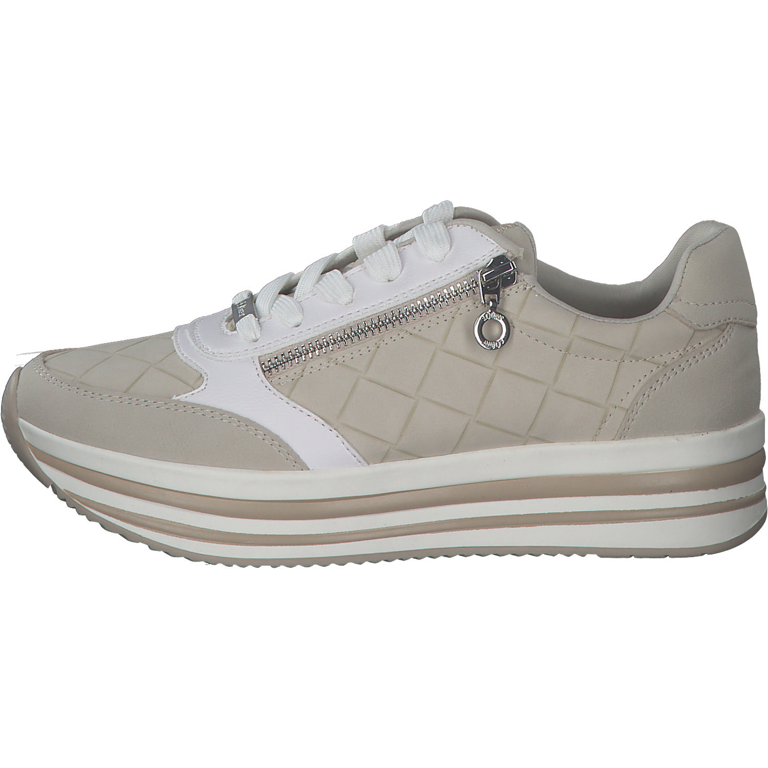 s. Oliver 23624, Sneakers Low, Damen, Beige