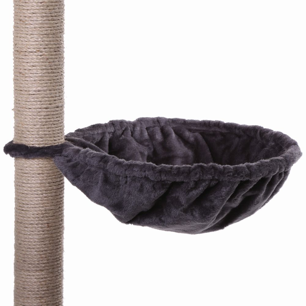 Lionto Kratzbäume Lionto Liegemulde für Kratzbäume - 15 cm Tiefe dunkelgrau