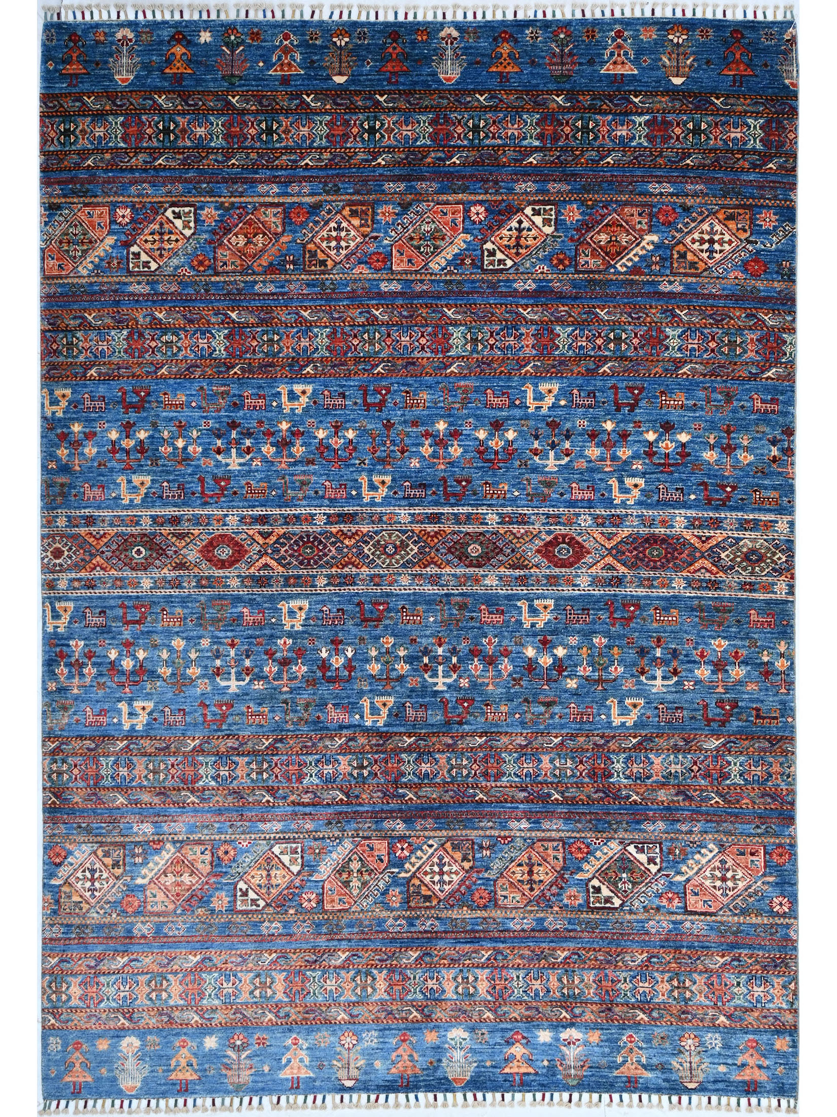 Chobi Schal ca. 181 x 258 cm, Unikat / Einzelstück