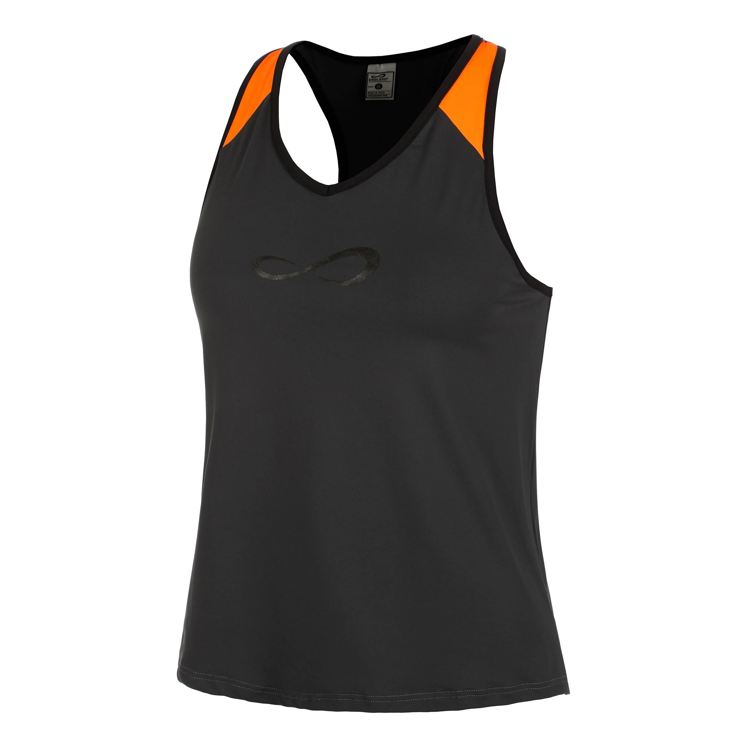 Speed V Tank-Top Damen - Silber