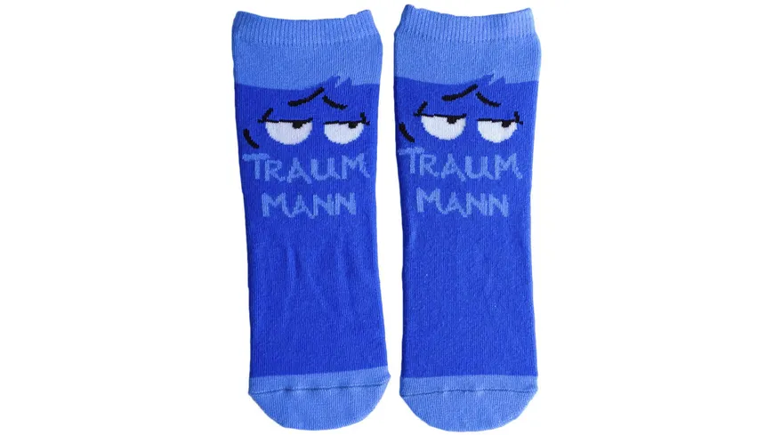 GRUSS & CO Zaubersocken »Traummann« blau