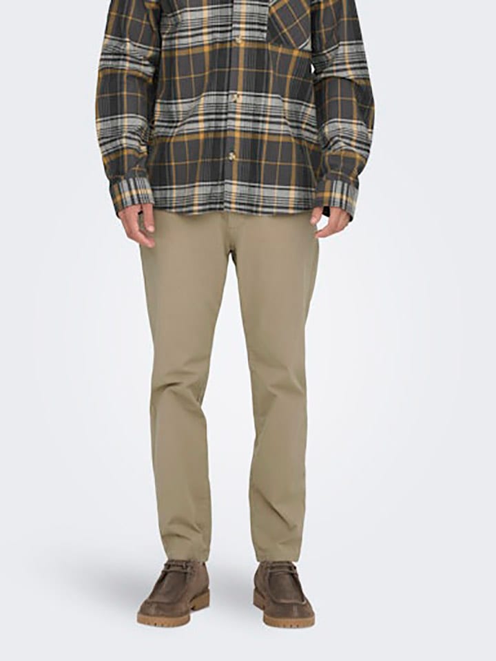 ONLY & SONS Chino in Beige günstig kaufen