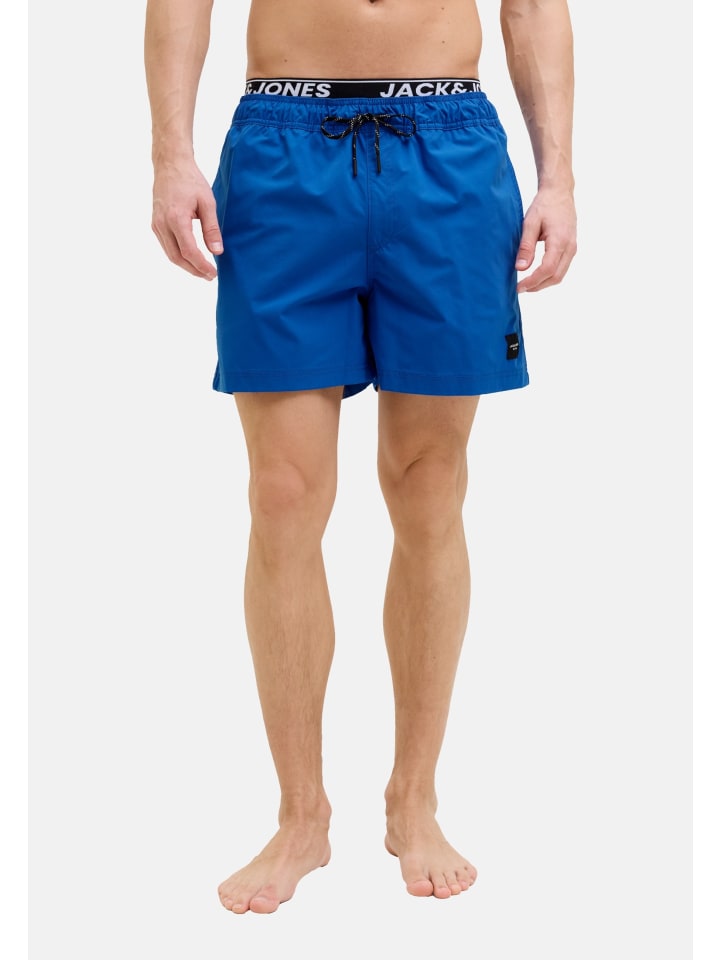 Jack & Jones Bade-Shorts 'Maui' in blau günstig kaufen