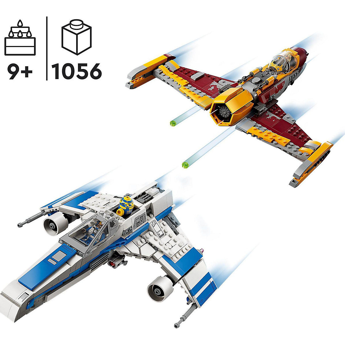 LEGO® Star Wars 75364 New Republic E-Wing vs. Shin Hatis Starfighter