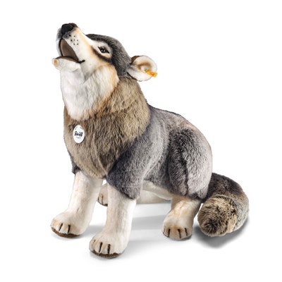 Snorry Wolf, 60 cm, hellgrau