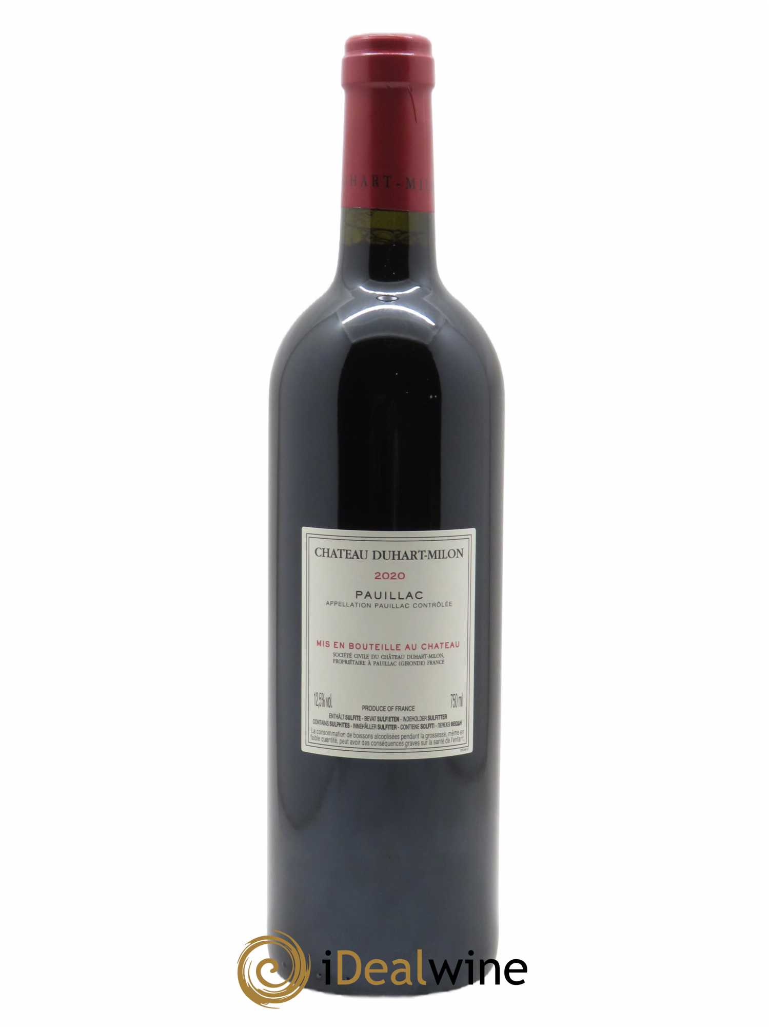 Château Duhart-Milon 4ème Grand Cru Classé (CBO à partir de 6 BTS) 2020 - Lot de 1 Bouteille