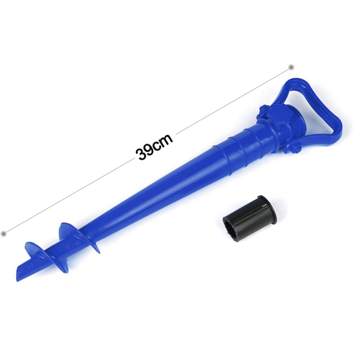 Rwoythk Schirmhalter Sonnenschirmhalter Bodendübel für Sonnenschirm, 25-35 mm