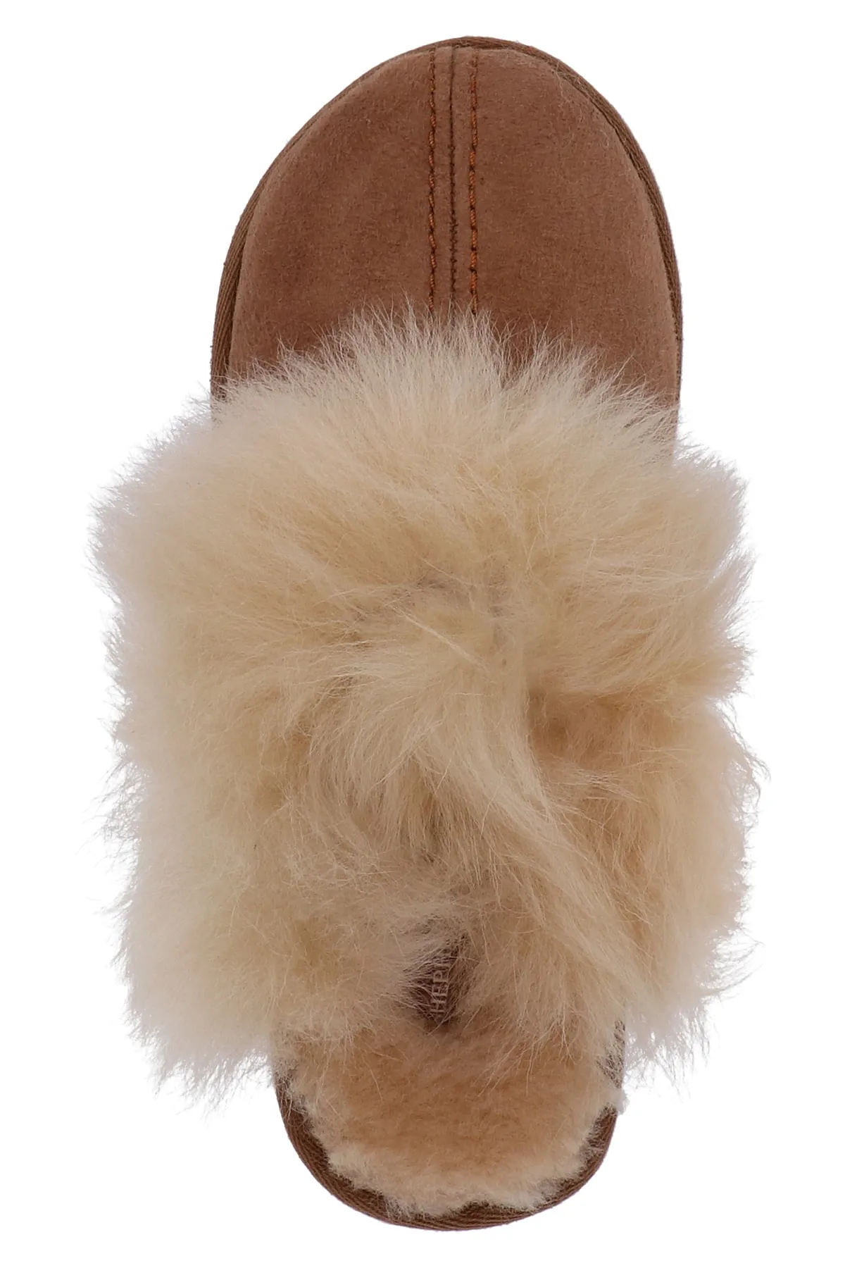 shepherd  Hausschuh - Braun - Flacher Absatz