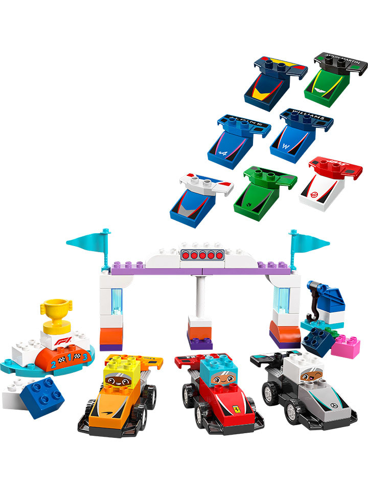 LEGO LEGO® DUPLO® Town F1® Team Rennautos mit Rennfahrern - ab 2 Jahren günstig kaufen onesize