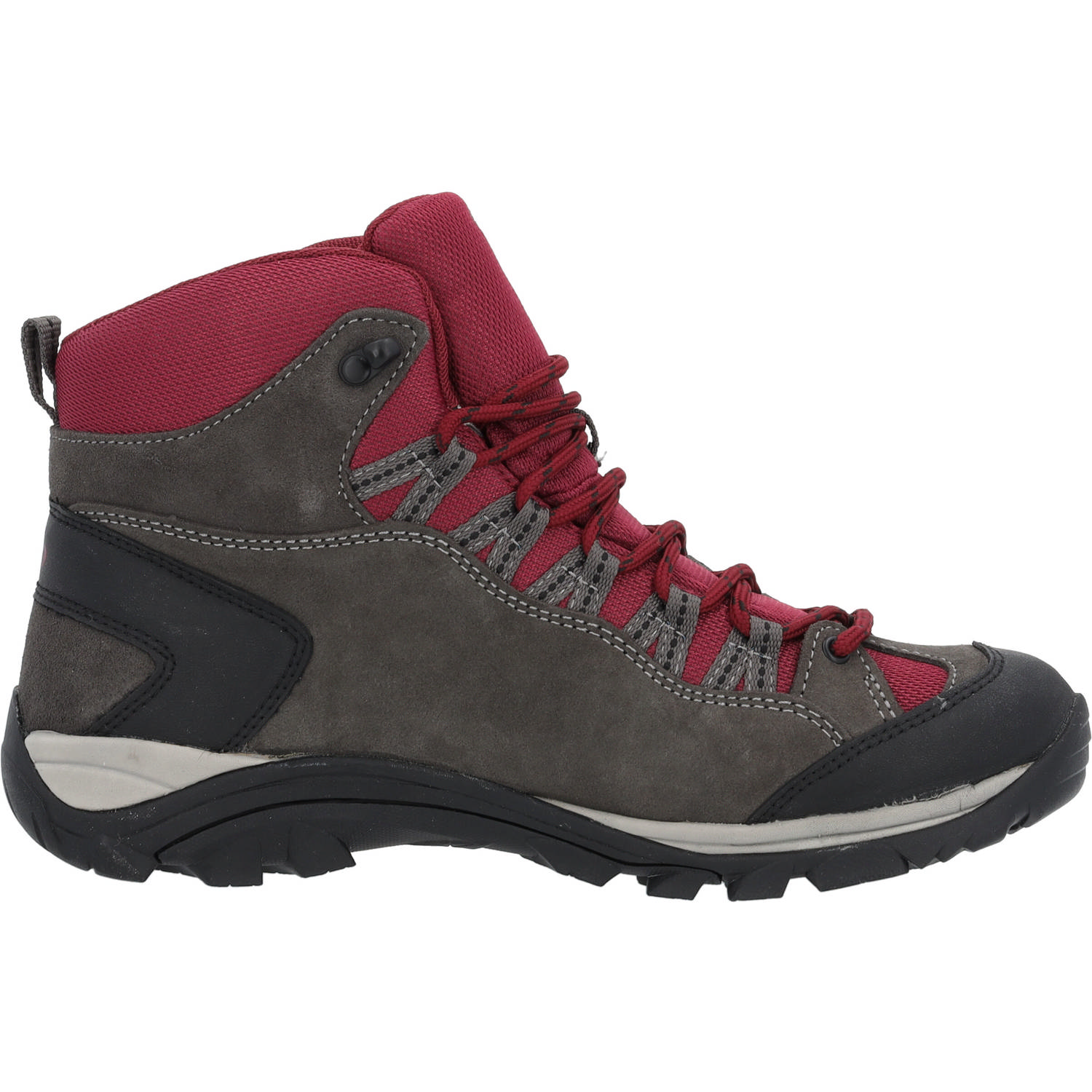 EB-Sport 221124, Wanderstiefel, Damen, grau/bordeaux