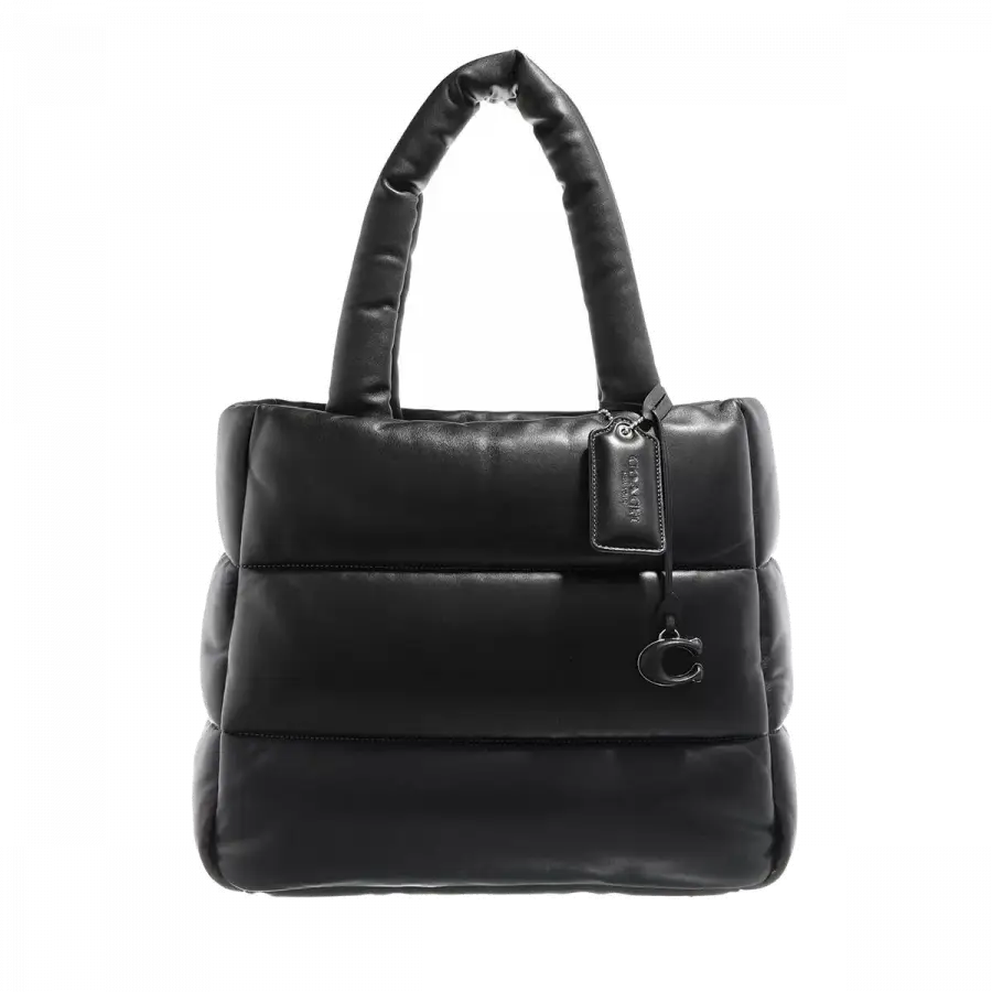 Coach - Coach Handle Bags Leder Black - schwarz