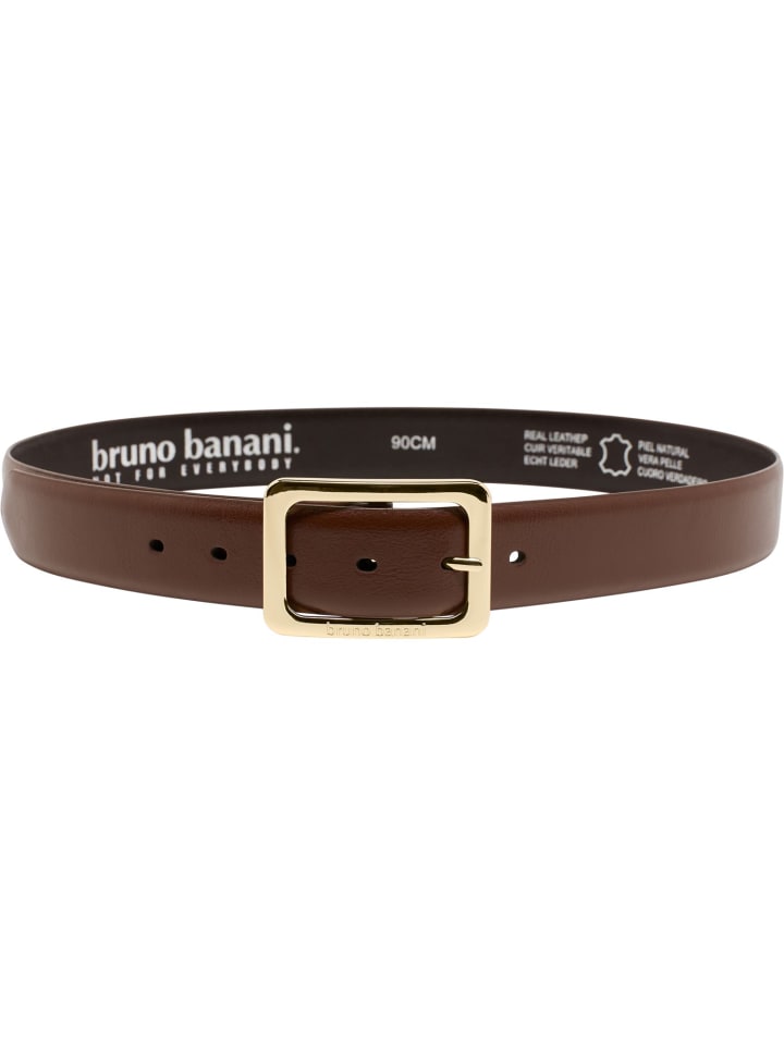 Bruno Banani Ledergürtel CAMACHO in Braun günstig kaufen