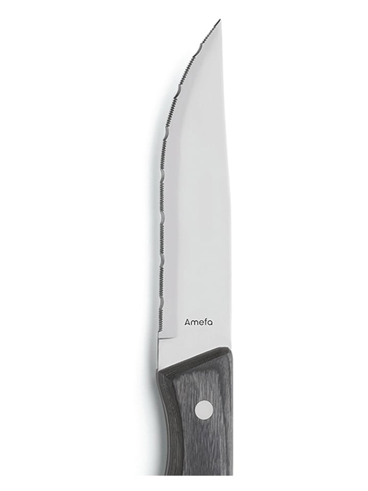 Amefa 4er-Set: Steakmesser in Schwarz günstig kaufen onesize