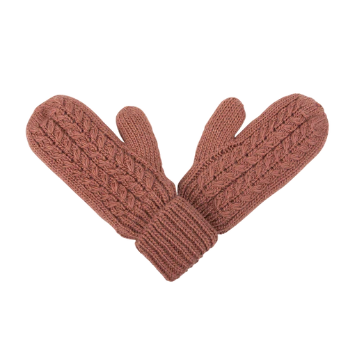 Moscow Mule Mittens, Old Rose