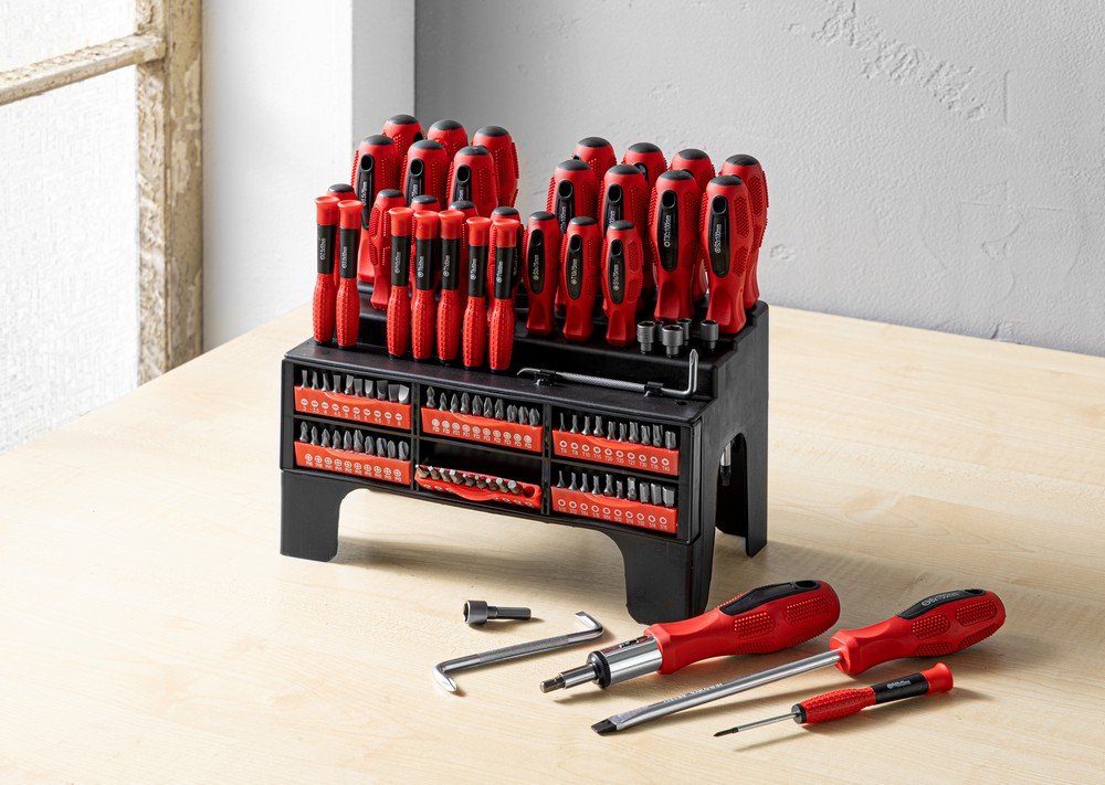 Tech Craft Schraubendreher-Set XXL, 100-teilig