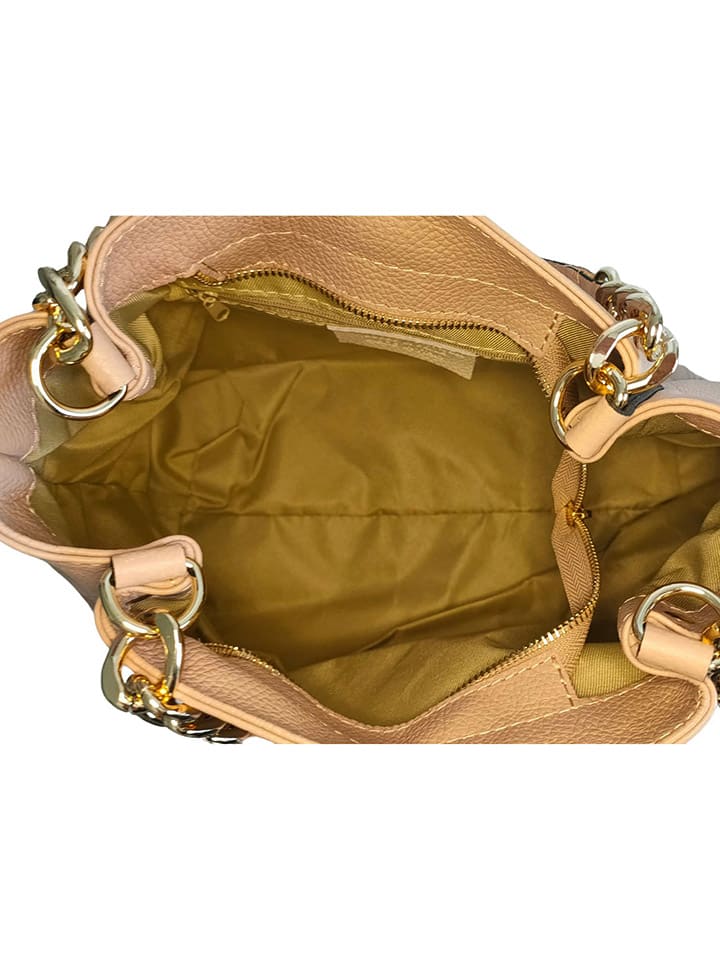 ORE10 Leder-Shopper in Rosa - (B)27 x (H)45 x (T)15 cm günstig kaufen onesize