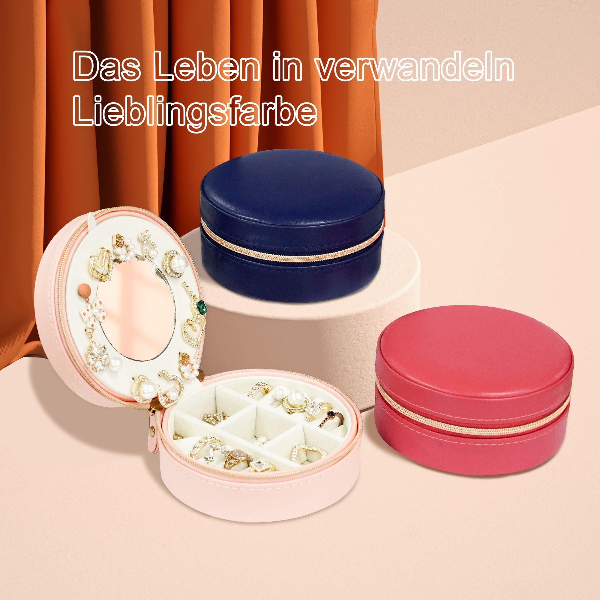AdelDream Schmuckkasten Schmuckkästchen, Schmuck Organizer