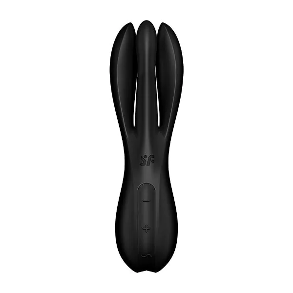 Satisfyer-hierontalaite Kolmen kimppaaMusta uka