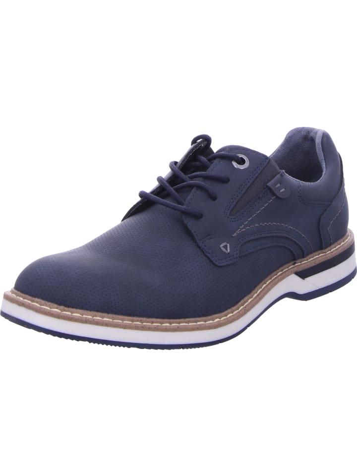 s.Oliver Schnürschuh in blau günstig kaufen