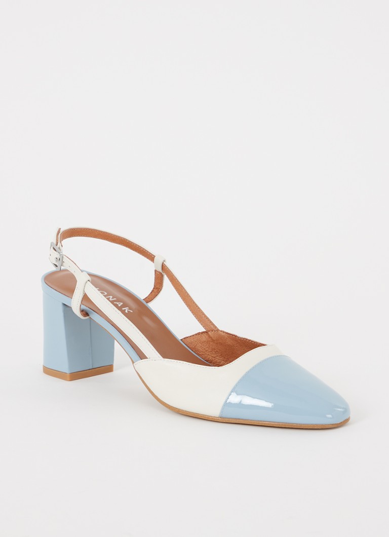 Jonak Dhapop -nahkainen slingback-saapas