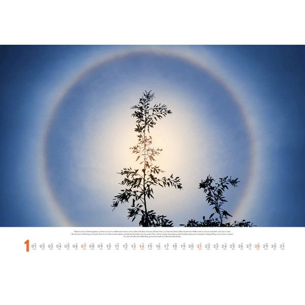 WETTERPHÄNOMENE 2024 - Kalender