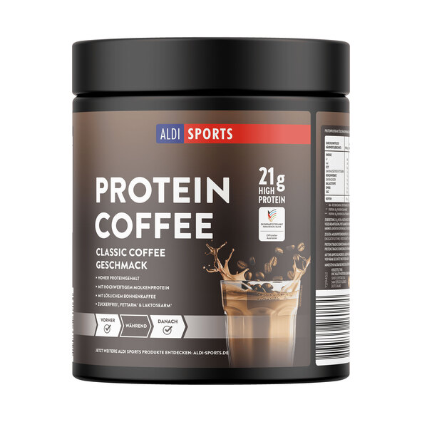 Protein Kaffee, Klassik & Haselnuss, gemischt (2 x 390g = 780g)